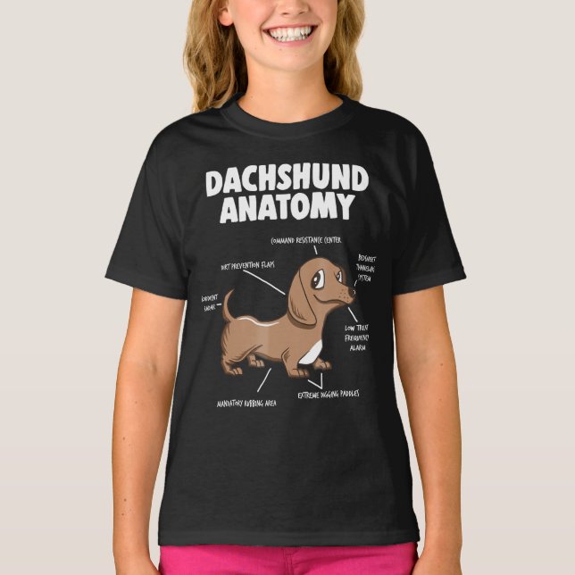 Dachshund Shirt|Dachshund Mamma Shirt T Shirt (Framsida)