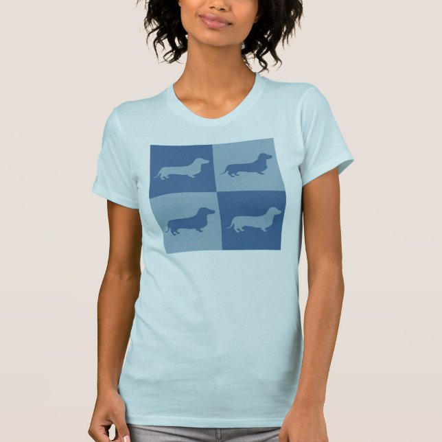 Dachshund Shirt T-shirt (Framsida)