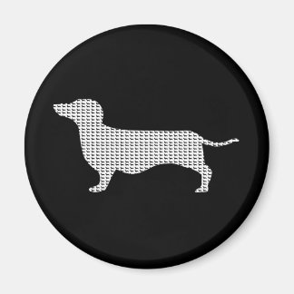 Dachshund Silhouette från många Magnet