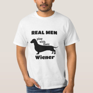 Dachshund Silhouette Funny T Shirt