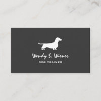 Dachshund Silhouette Pet Wiener Hund Grått och Whi