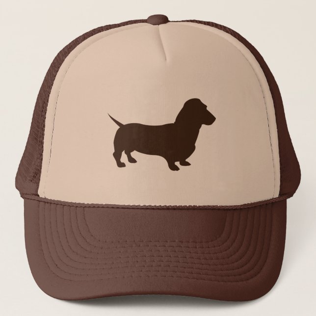 dachshund_simple truckerkeps (Framsida)