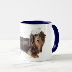Dachshund Sjöman Mugg