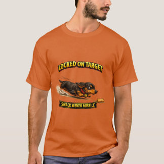 Dachshund Snack Seeker Missile | Groovely Dog T Shirt