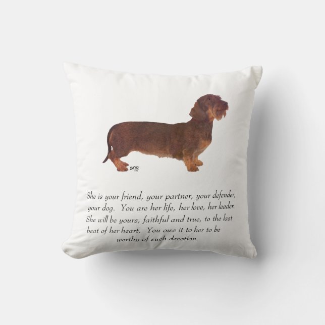 Dachshund-souvenir - Hona Kudde (Framsida)