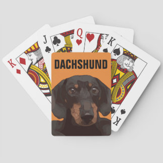 DACHSHUND SPEL KORT