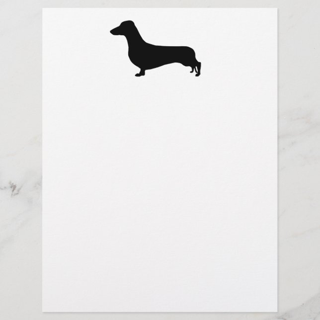 Dachshund Stationery (Framsida)