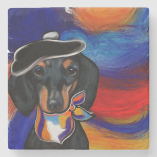 DACHSHUND STENUNDERLÄGG