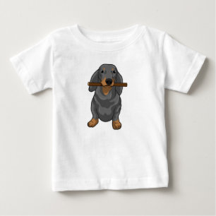 Dachshund Stick T Shirt