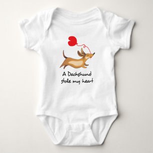 Dachshund Stole mitt hjärta T Shirt