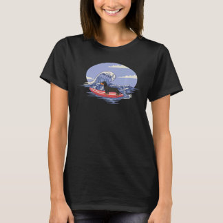 Dachshund Surfing Hund Summer Dachshund T Shirt