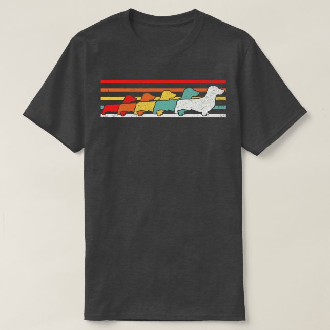 Dachshund T Shirt (Design framsida)