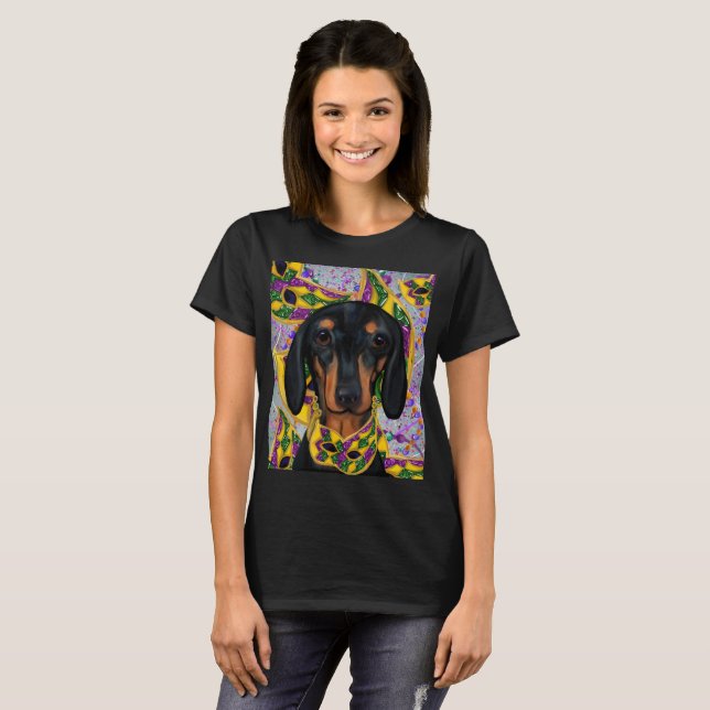 Dachshund           t shirt (Hel framsida)