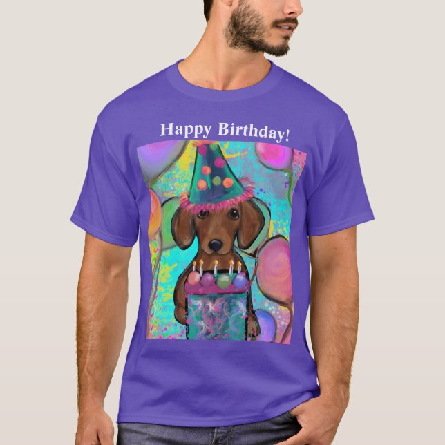 Dachshund       t shirt (Framsida)