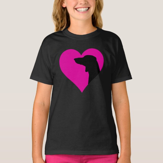 Dachshund T Shirt (Framsida)