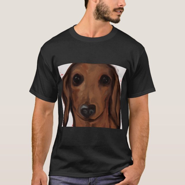 DACHSHUND T SHIRT (Framsida)