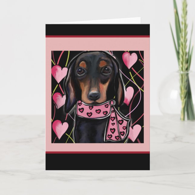 Dachshund    tack kort (Framsida)