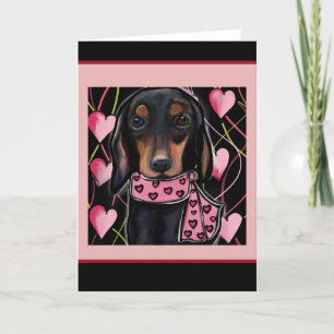 Dachshund tack kort