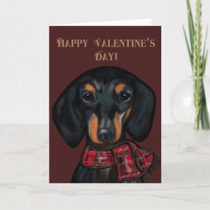 DACHSHUND TACK KORT