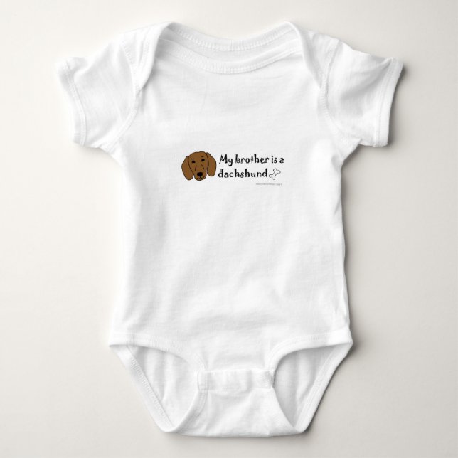 dachshund tee (Framsida)