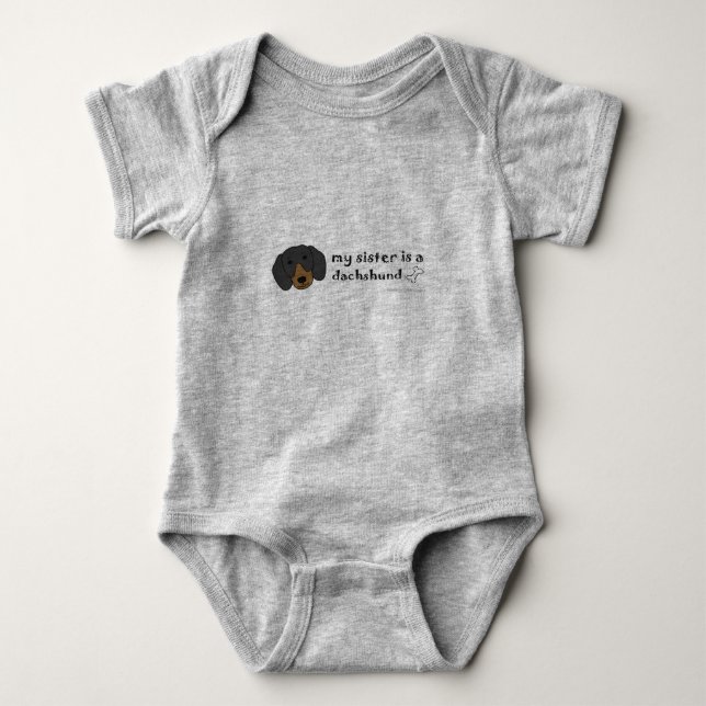 dachshund tee (Framsida)