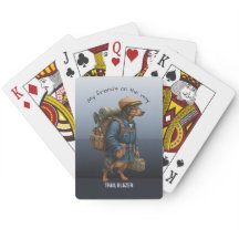 Dachshund Trail Blazer Hiker Adventurous Playing