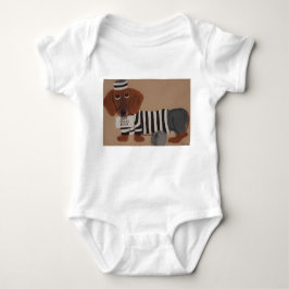 Dachshund Treat Thief inmate T Shirt