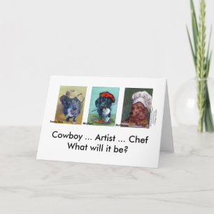 Dachshund Trio studenten-kort Kort