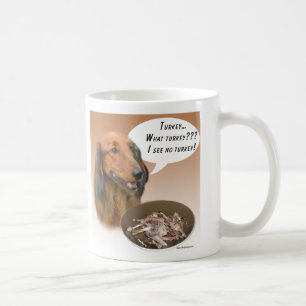 Dachshund Turkiet Kaffemugg