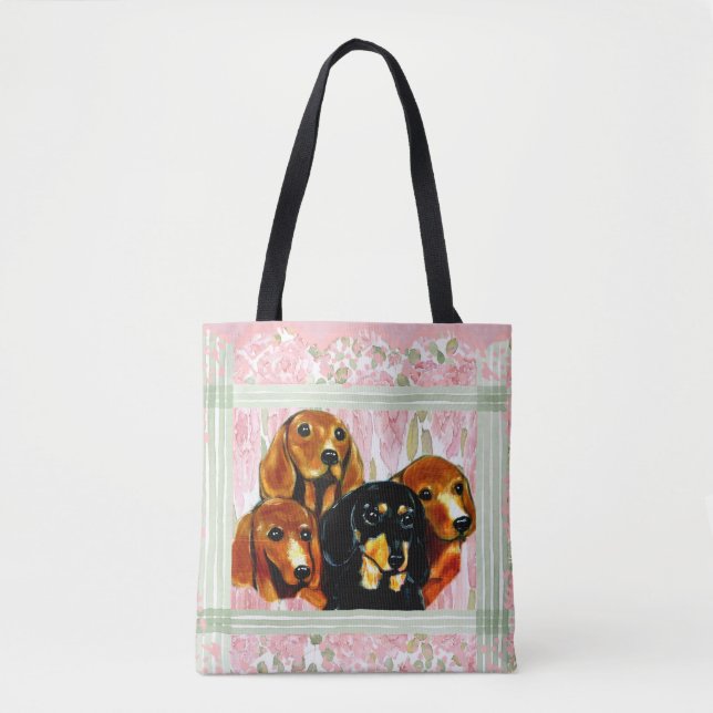 Dachshund Tygkasse (Framsida)