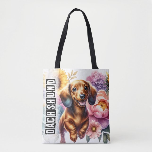 Dachshund Tygkasse (Framsida)
