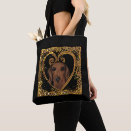 DACHSHUND TYGKASSE