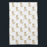 Dachshund (utjämnad, Cream) Kökshandduk<br><div class="desc">Jag kärlek den här söta mönstren av en mjuk gräddbeklädnad än en vattenfärgad illustration av hund Dachshund för att den är tillräckligt klassisk för att vara som en neutralt, men pops som en stående ensam biet! Det är perfekten i vilket rum som helst, förskola, kontor eller till och med mangrottan!...</div>