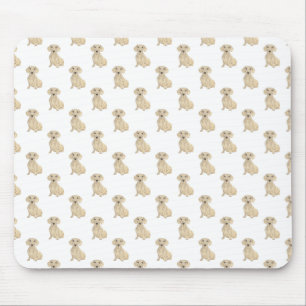 Dachshund (utjämnad, Cream) Musmatta