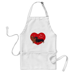 Dachshund Valentine Förkläde