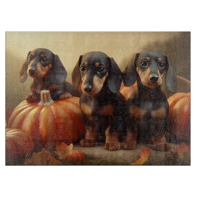 Dachshund-valp Höstglädje Pumpa (Framsidan)