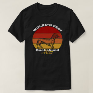 Dachshund - världens bästa Dachshund Mamma T Shirt