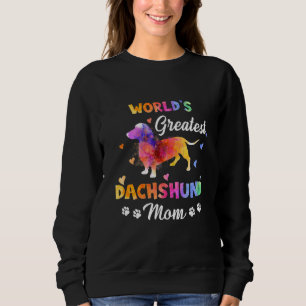 Dachshund Världsmästare Dachshund Colorful Pres T Shirt