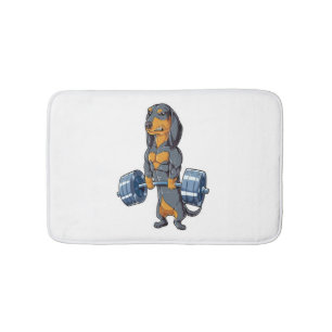 Dachshund viktning badrumsmatta