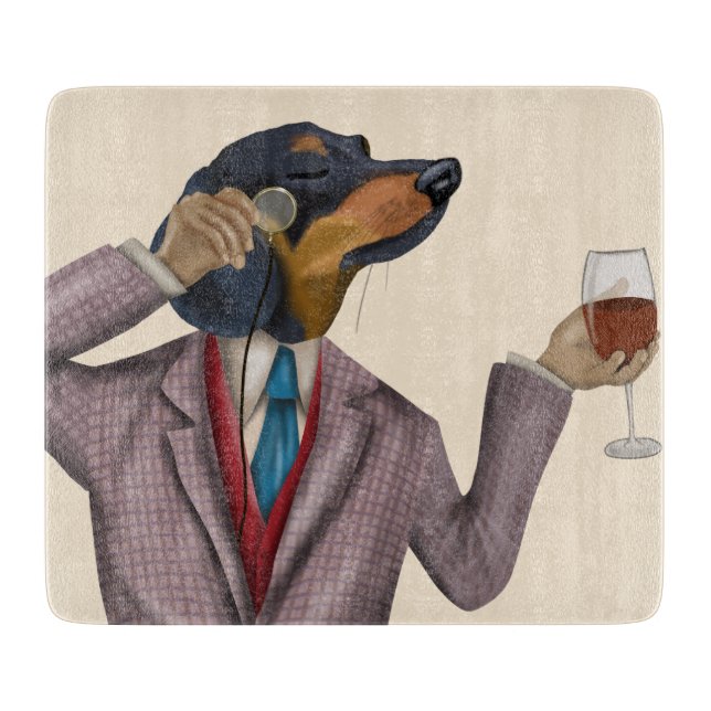 Dachshund Vin Snob (Framsidan)