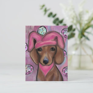 Dachshund        vykort