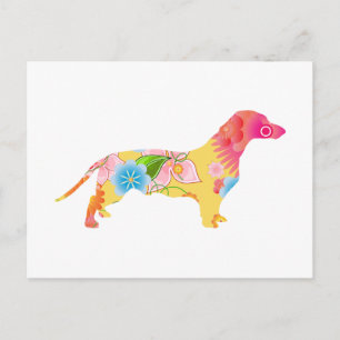 Dachshund Vykort