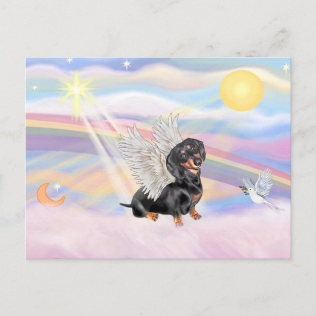 Dachshund Vykort (Framsida)