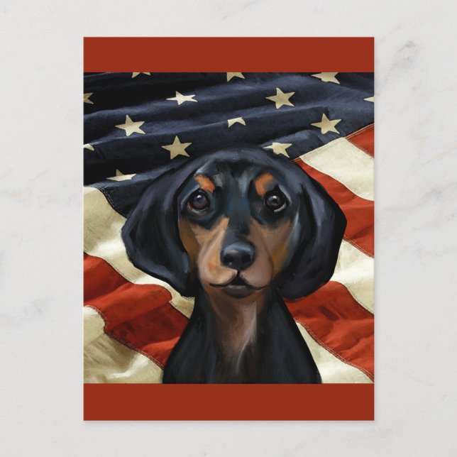 DACHSHUND VYKORT (Framsida)