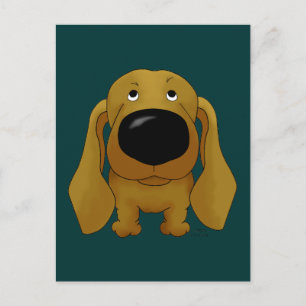 Dachshund-vykort Vykort