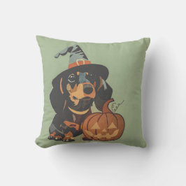 Dachshund Weenie Hund Halloween Kudde