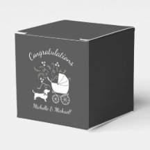Dachshund Weiner Hund Baby Shower Gender Neutral