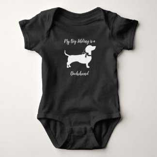 Dachshund Weiner Hund Baby Shower Gender Neutral T Shirt