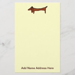 Dachshund Weiner Hund Brevpapper