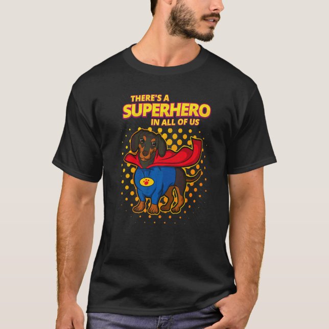 Dachshund Wiener Dog Ras 22 T Shirt (Framsida)